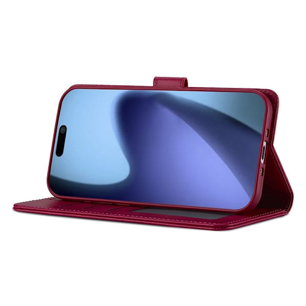 LC.IMEEKE iPhone Air Plånboksfodral Konstläder - Rosa