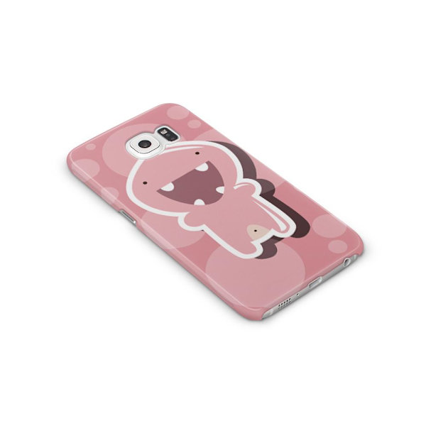 Skal till Samsung Galaxy S6 - Glatt Bubbelmonster - Rosa