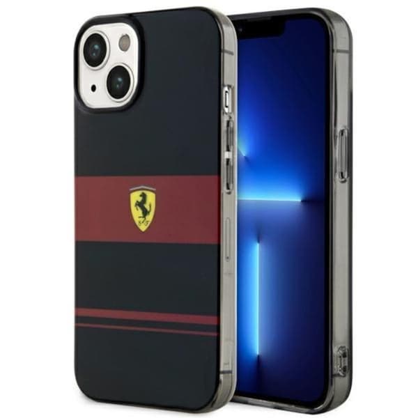 Ferrari iPhone 14 -puhelimen kuori MagSafe IMD Combi - Musta Black