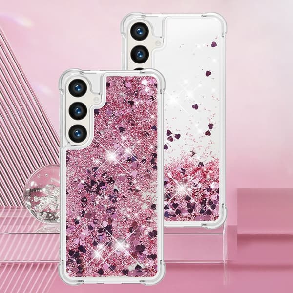 Mobilskal för Samsung Galaxy S26 Plus TPU med snodd - Roséguld