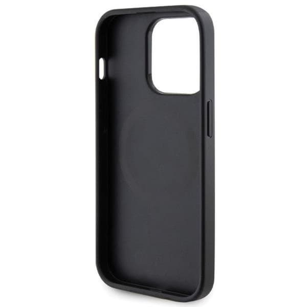Guess iPhone 14 Pro Mobilskal Magsafe Saffiano - Sort Black