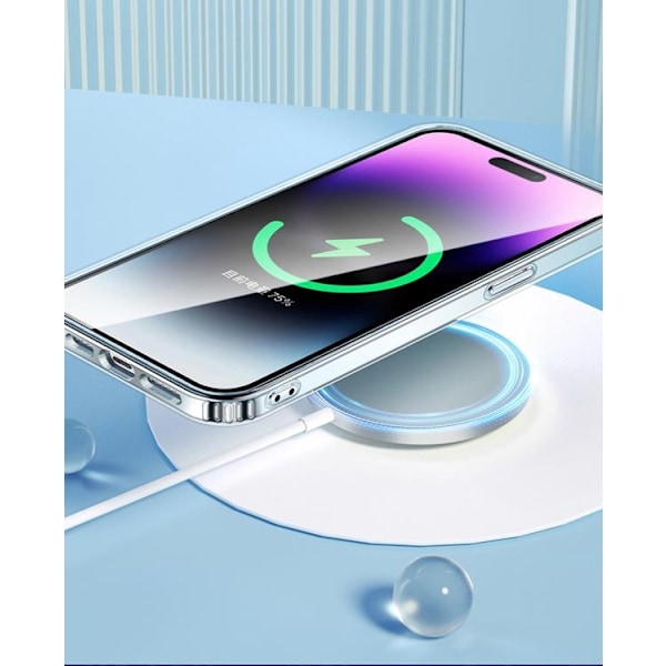 Mobilskal till iPhone 14 Pro Max Magsafe Gradient - Lila Lila