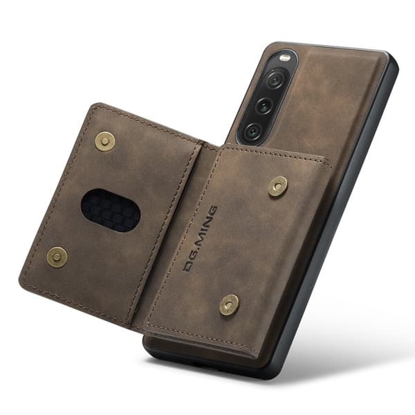 DG.MING M2 Series Mobilskal till Sony Xperia 10 V Shockproof Brun