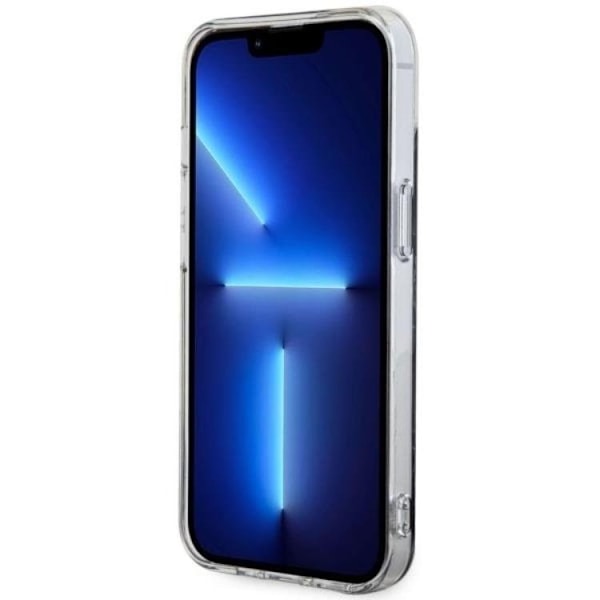 Guess iPhone 14 Plus Mobilskal MagSafe Marble - Svart Svart