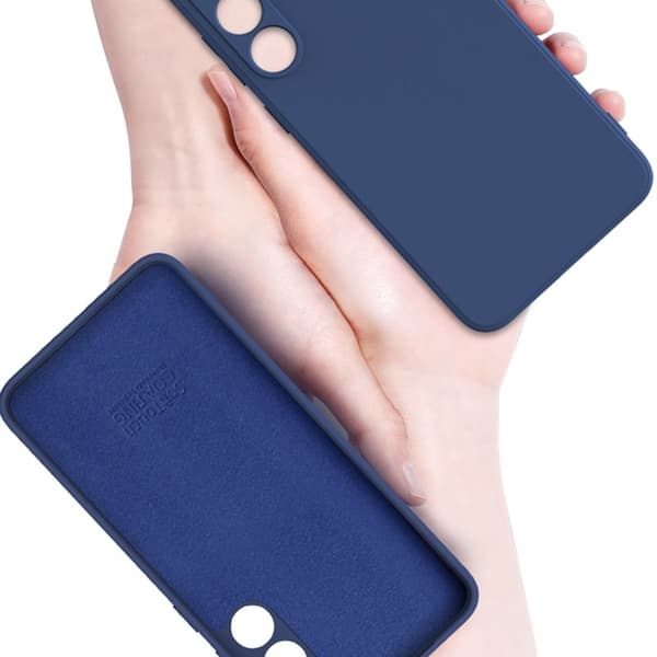 X-LEVEL Mobilskal till Samsung Galaxy S23 Liquid Silicone Röd