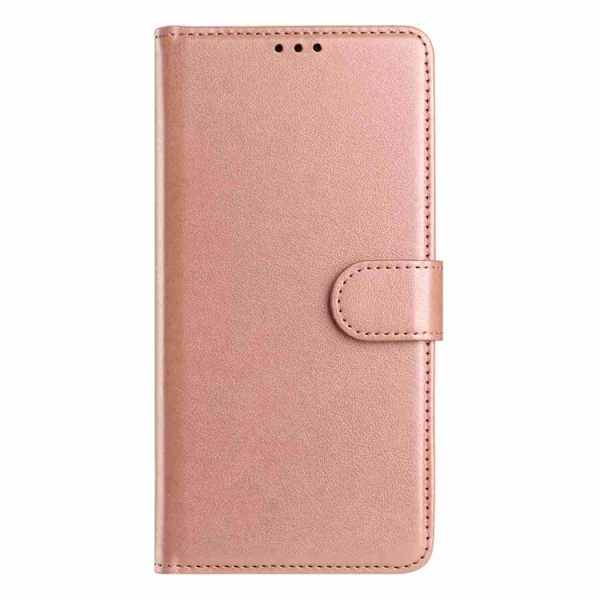 OnePlus 15 5G Plånboksfodral Folio Flip Konstläder Roséguld