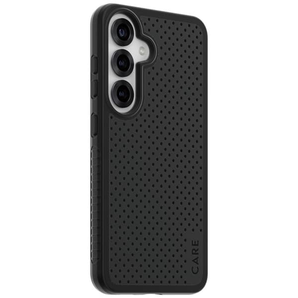 CARE By PanzerGlass Telefontaske til Galaxy S25 Heat Beat - Sort Black