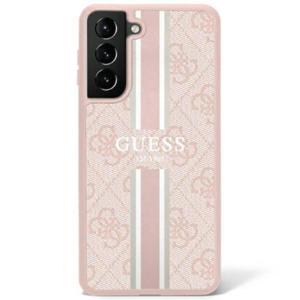 Guess Galaxy S23 Cover 4G Printed Stripe - Pink