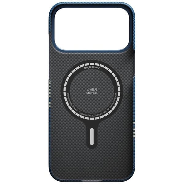 PITAKA Mobilskal till iPhone 17 Pro Max MagSafe Ultra-Slim - Milky Way Galaxy Blå