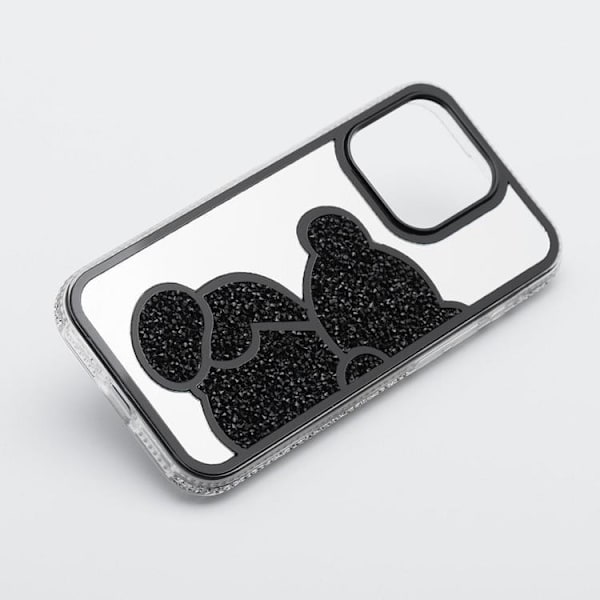 Telefontaske til iPhone 16 Pro Bamse - Sort Black