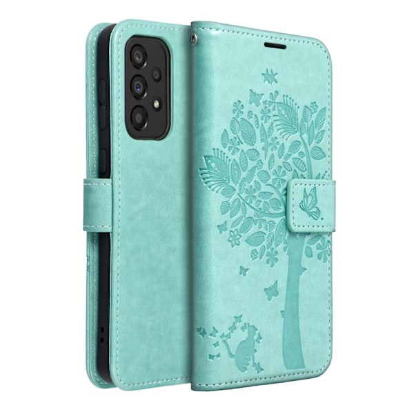 Forcell Galaxy A33 5G Etui Mezzo - Trægrøn Grön