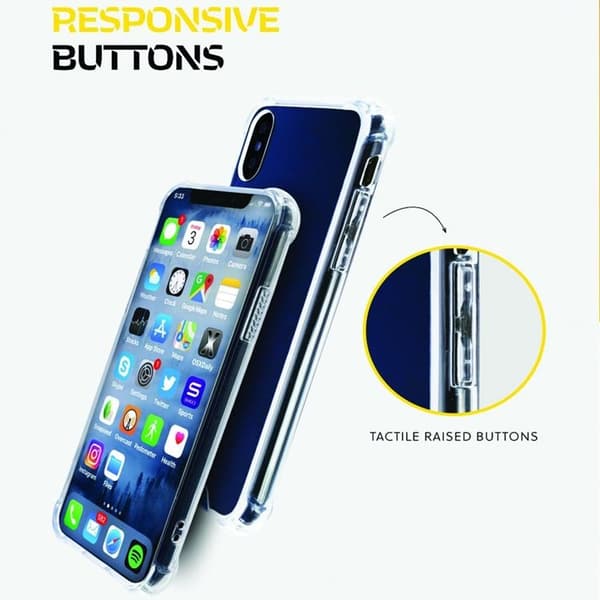 Roar Telefontaske til iPhone 16 Armor Jelly - Gennemsigtig Transparent