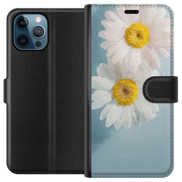 Apple iPhone 12 Pro tegnebog med sommerblomster