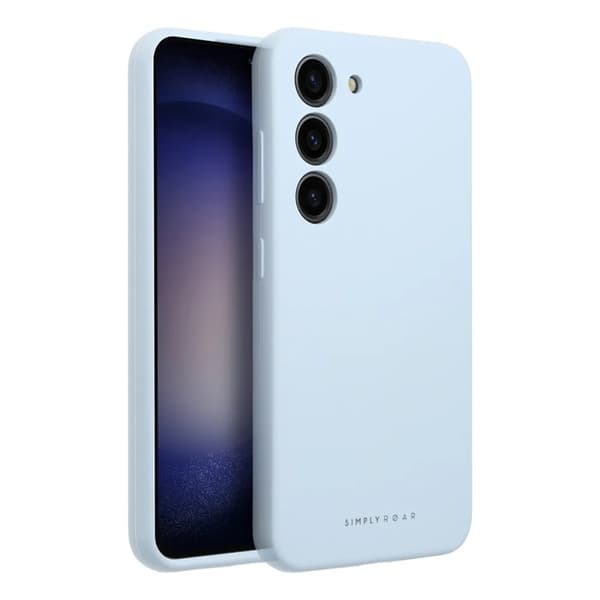 Roar Telefontaske til Galaxy S25 Edge Cloud Skin - Lyseblå Blå