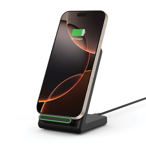 Tech-Protect Trådløs Oplader QI 15W-A40 - Sort Svart