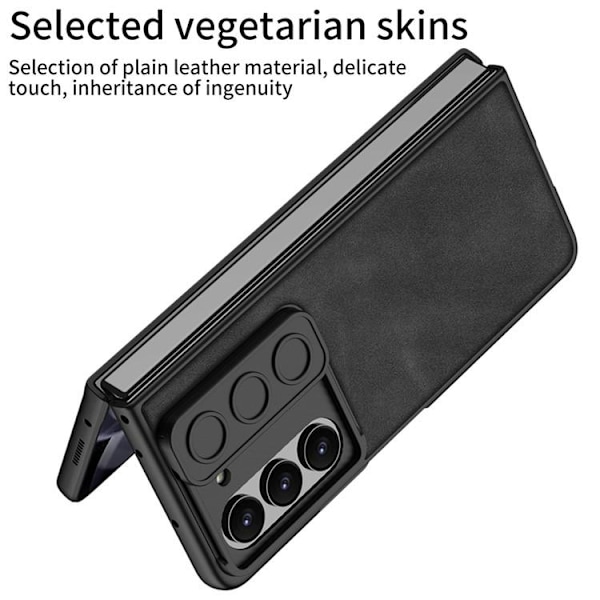 GKK Galaxy Z Fold 5 Mobilskal Slim Anti-Drop - Svart Svart