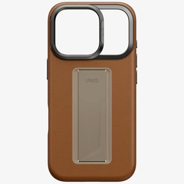 UNIQ telefontaske til iPhone 17 Pro MagSafe Heldro Pro Brun