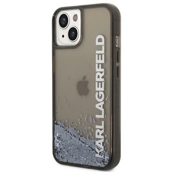 Karl Lagerfeld iPhone 14 Plus Mobilskal Magsafe Liquid Glitter
