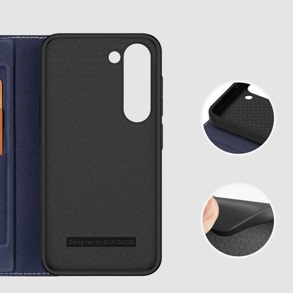 Dux Ducis Galaxy S23 Plus Punge Etui Skinn X2 - Blå Blå