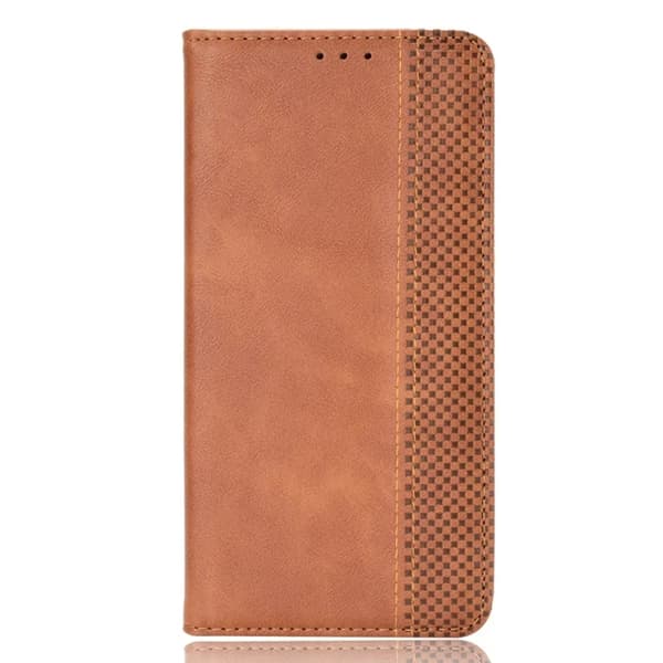 OnePlus Nord 2 5G Plånboksfodral Retro Style Flip Stativ Brun