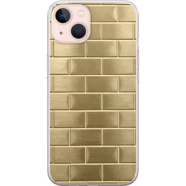 Mobilskal till Apple iPhone 13 mini med Gyllene Murstenar