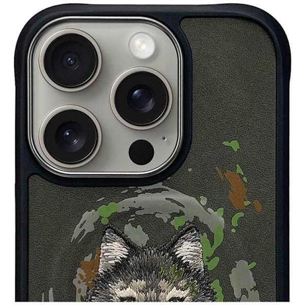 Nimmy Mobilskal till iPhone 16 Pro MagSafe Wolf - Mörkgrå Grå