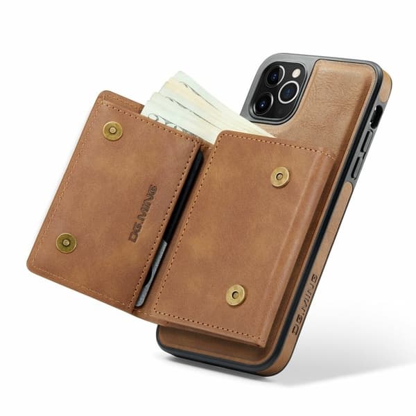 DG.MING M6 Series Mobilskal till iPhone 11 Pro Magnetiskt Brun
