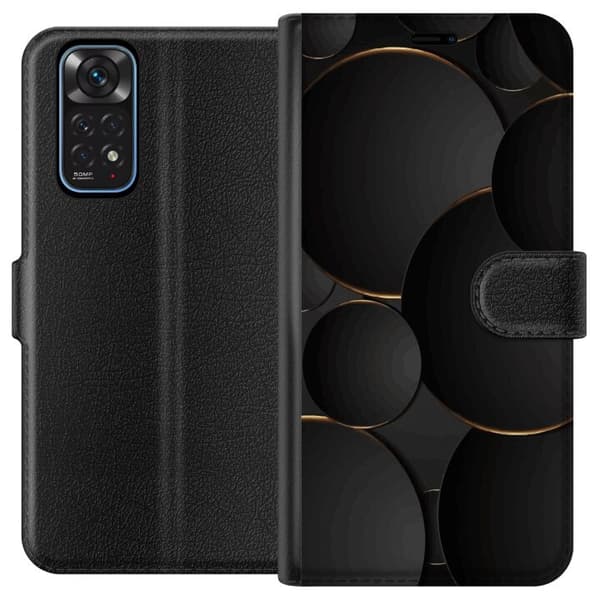 Plånboksfodral till Xiaomi Redmi Note 11 med Lyxig Cirklar