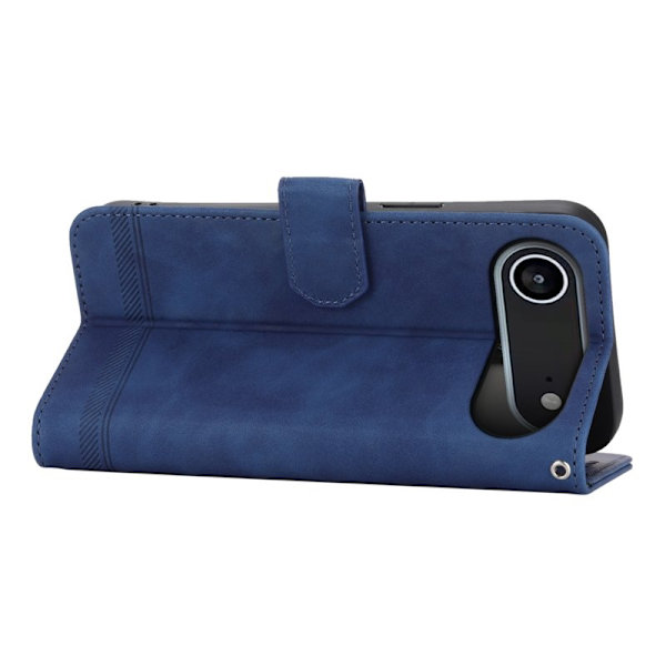 DIERFENG DF-03 Plånboksfodral för iPhone Air Konstläder - Blå