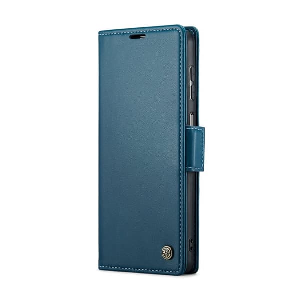 CASEME Plånboksfodral Konstläder för Samsung Galaxy A16 5G - Blå