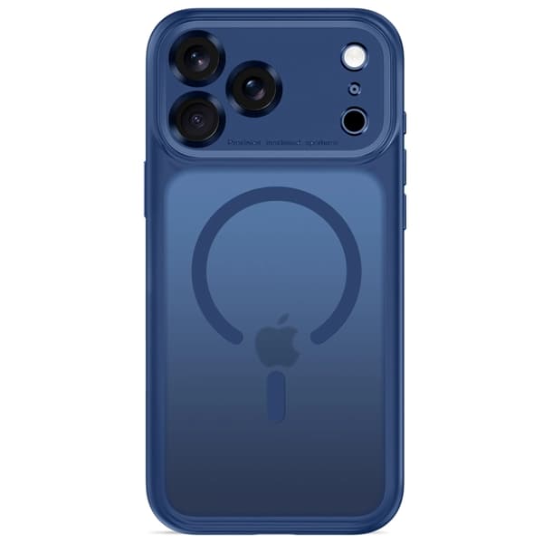 Tech-Protect Mobilskal För iPhone 18 Pro Magsafe Magpeak - Matte Mörkblå