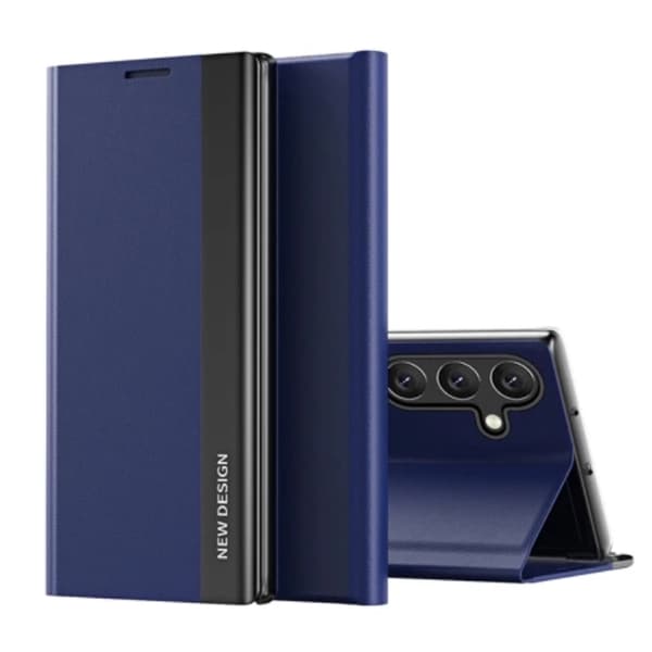 Galaxy S25 Etui Sleep Pro - Blå Blå
