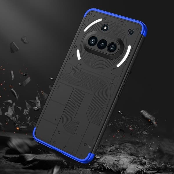 GKK Shield Series Nothing Phone (3a) Fodral Hård PC - Blå
