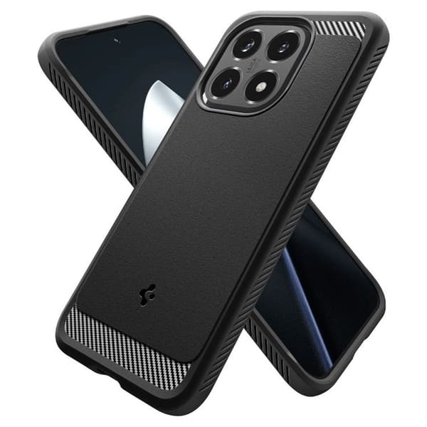 Spigen Mobilskal till Xiaomi 15T Rugged Armor - Svart Svart