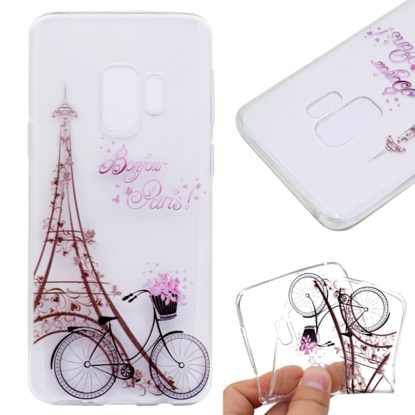 Flexicase Skal till Samsung Galaxy S9 Plus - Eiffel Mönster