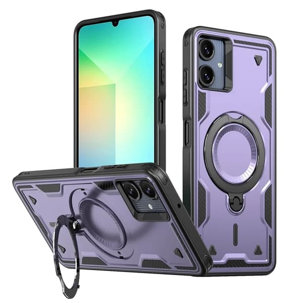 Mobilskal till Galaxy A06 5G Magsafe Kickstand Lila