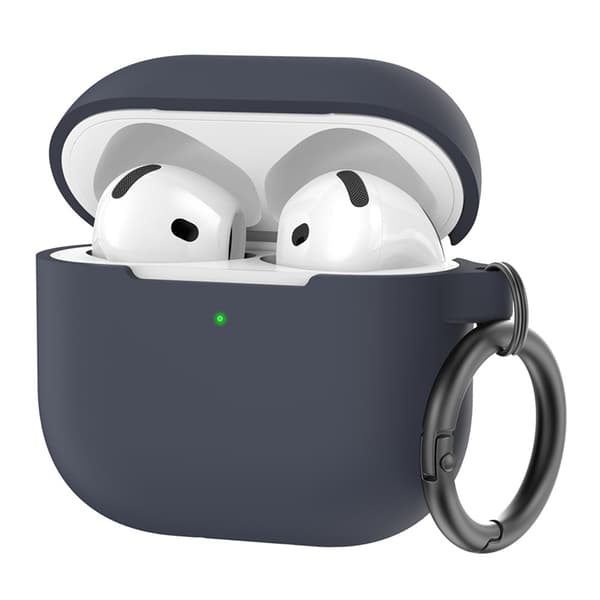 AHASTYLE AirPods 4 Mobilskal Silikon PT196 - Blå Blå