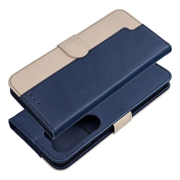 Plånboksfodral För Galaxy S26 Plus Split - Marinblå/Cream Blå