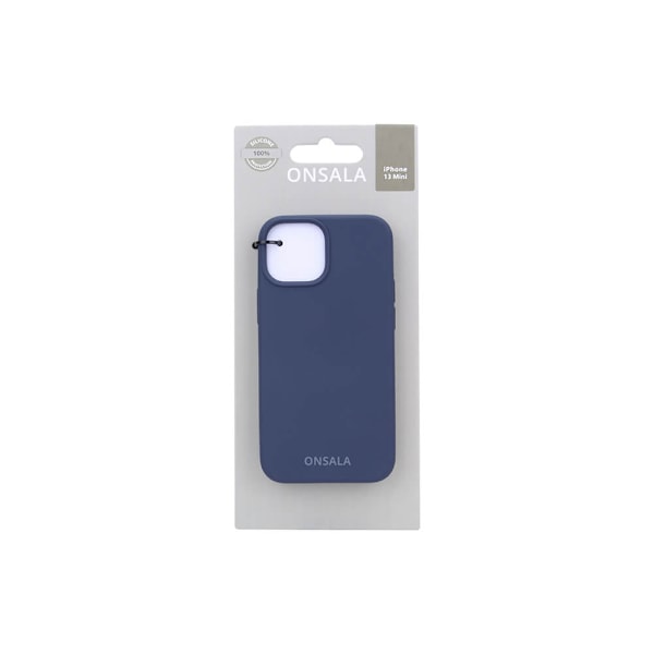 Onsala Silikon Skal iPhone 13 Mini - Cobalt Blå Blå