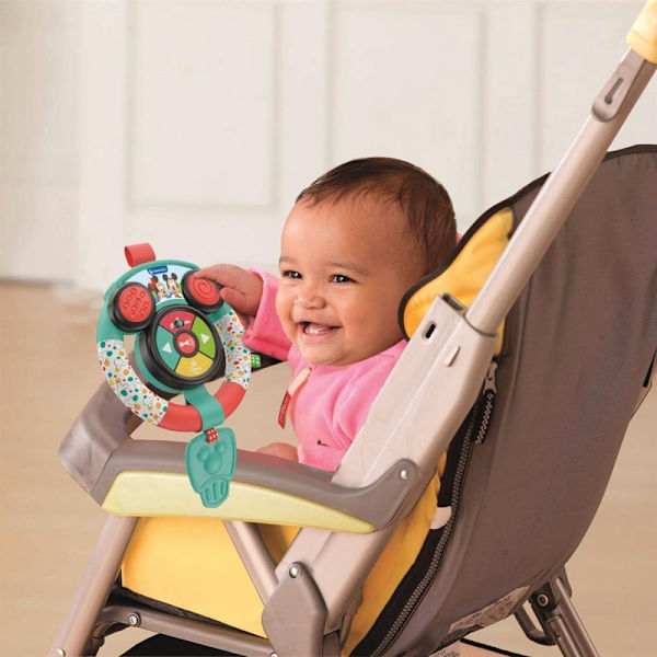 CLEMENTONI Mickey Stroller Steering Wheel