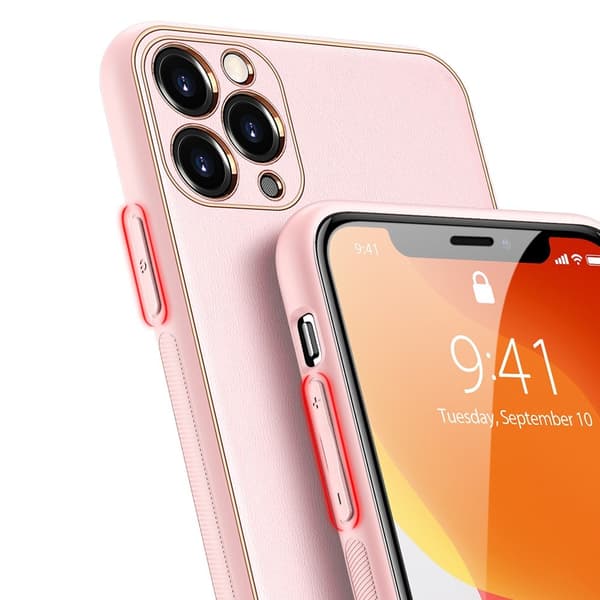 DUX DUCIS Electroplating Skal Apple iPhone 12 Pro - Pinkki Pink