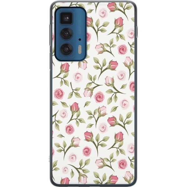 Mobilcover til Motorola Edge 20 Pro med Blomstret