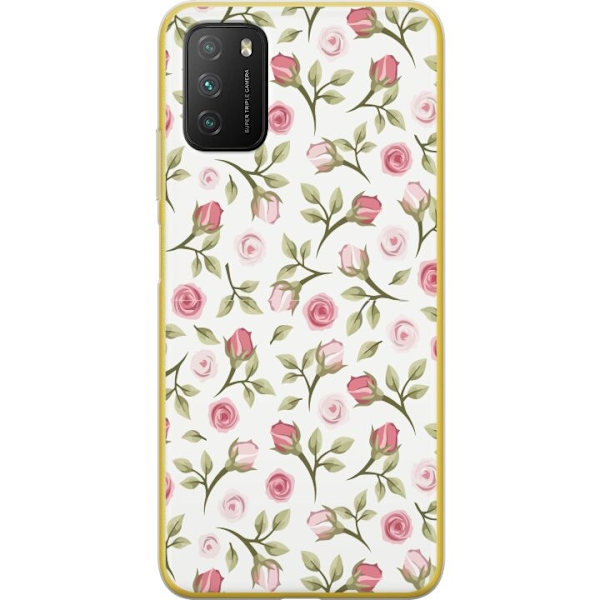 Mobilskal till Xiaomi Poco M3 med Blommigt