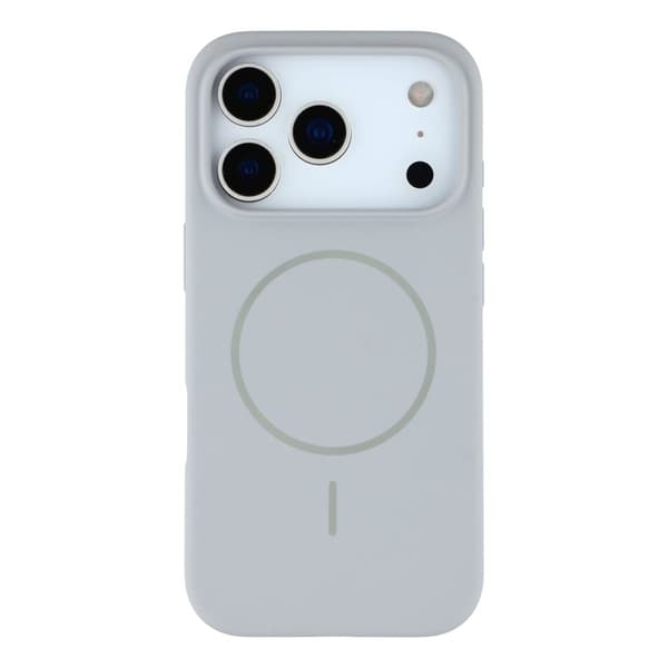 X-LEVEL Mobilskal till iPhone 17 Pro MagSafe Flytande Silikon Grå