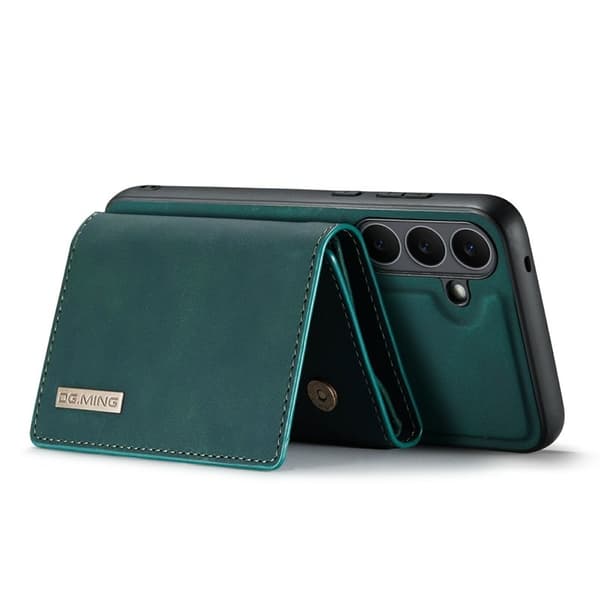DG.MING M1 Series Mobilskal till Samsung Galaxy S25 FE Kickstand - Grön Grön