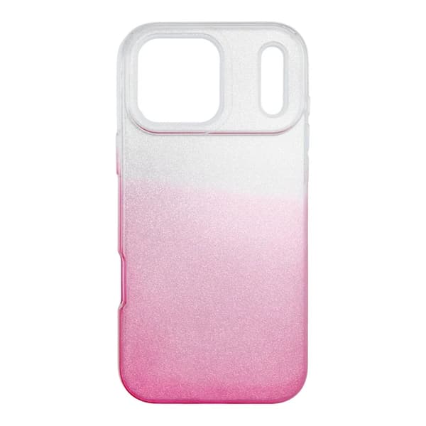 Telefontaske til iPhone 17 Pro Max Shining - Gennemsigtig/Lyserød Transparent