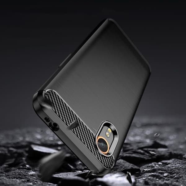 Tech-Protect Mobilskal till Galaxy XCover 7 TPUCarbon - Svart Svart