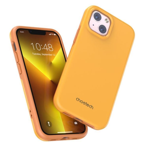 Choetech Magsafe MFM putoamisen estävä suojakuori iPhone 13 mini - oranssi