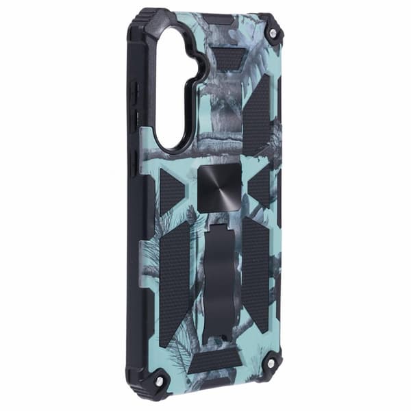 Mobilskal för Samsung Galaxy S26 Plus Kickstand PC + TPU - Ljusgrön