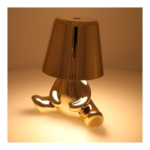 Sengebordlampe GOLD MAN Seat (model 7) MLTL Guld